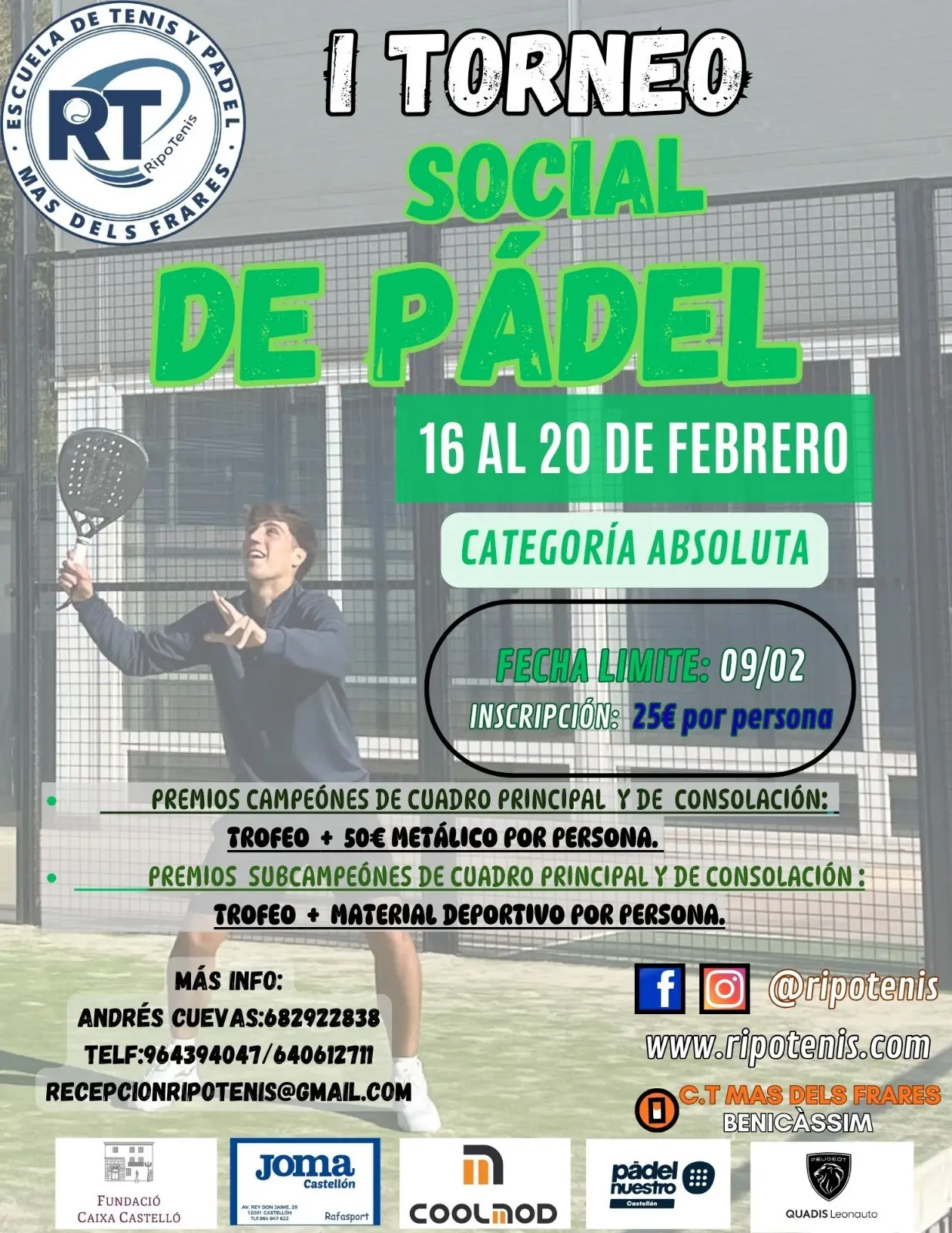 I Torneo Social de Pádel