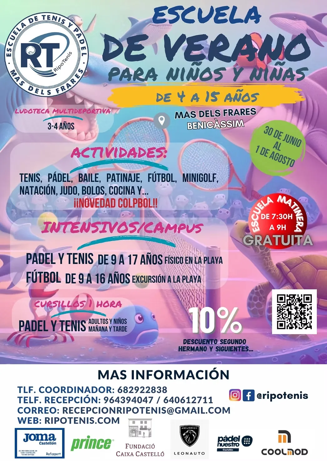 Cartel de la Escuela de Verano 2025