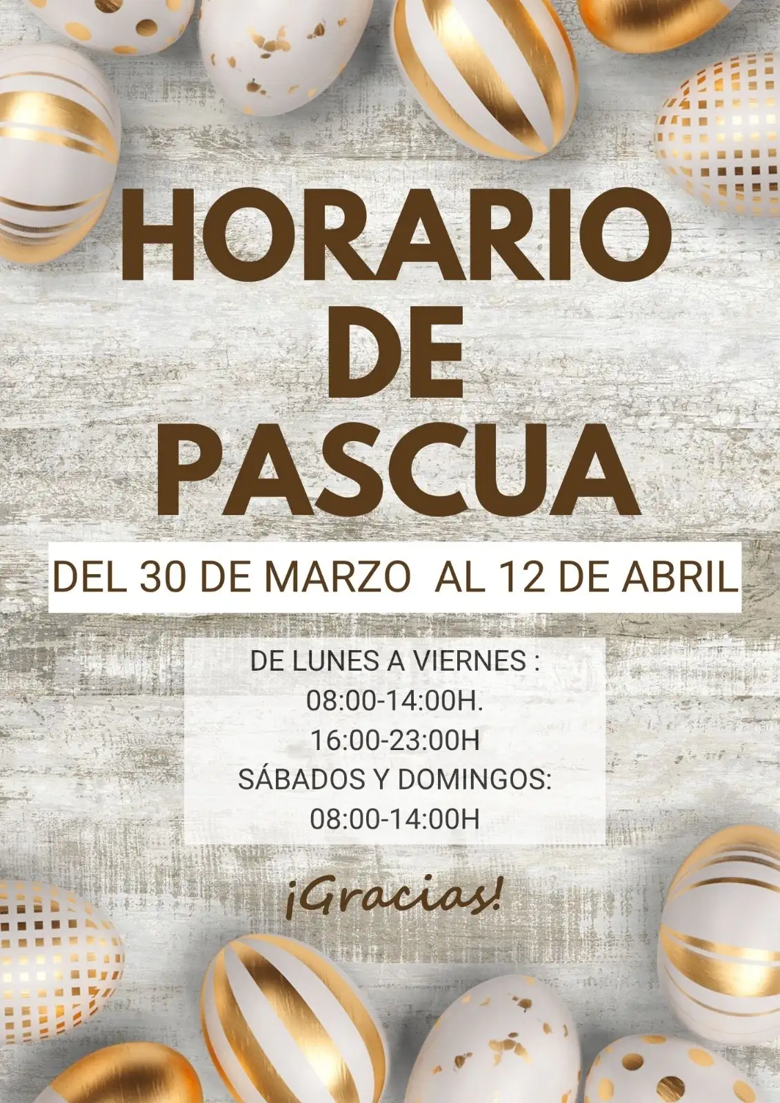 Horario de Pascua